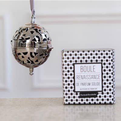 Autour Du Parfum - Wholesale Solid Perfume - Renaissance SILVER solid perfume ball - fragrance of your choice1