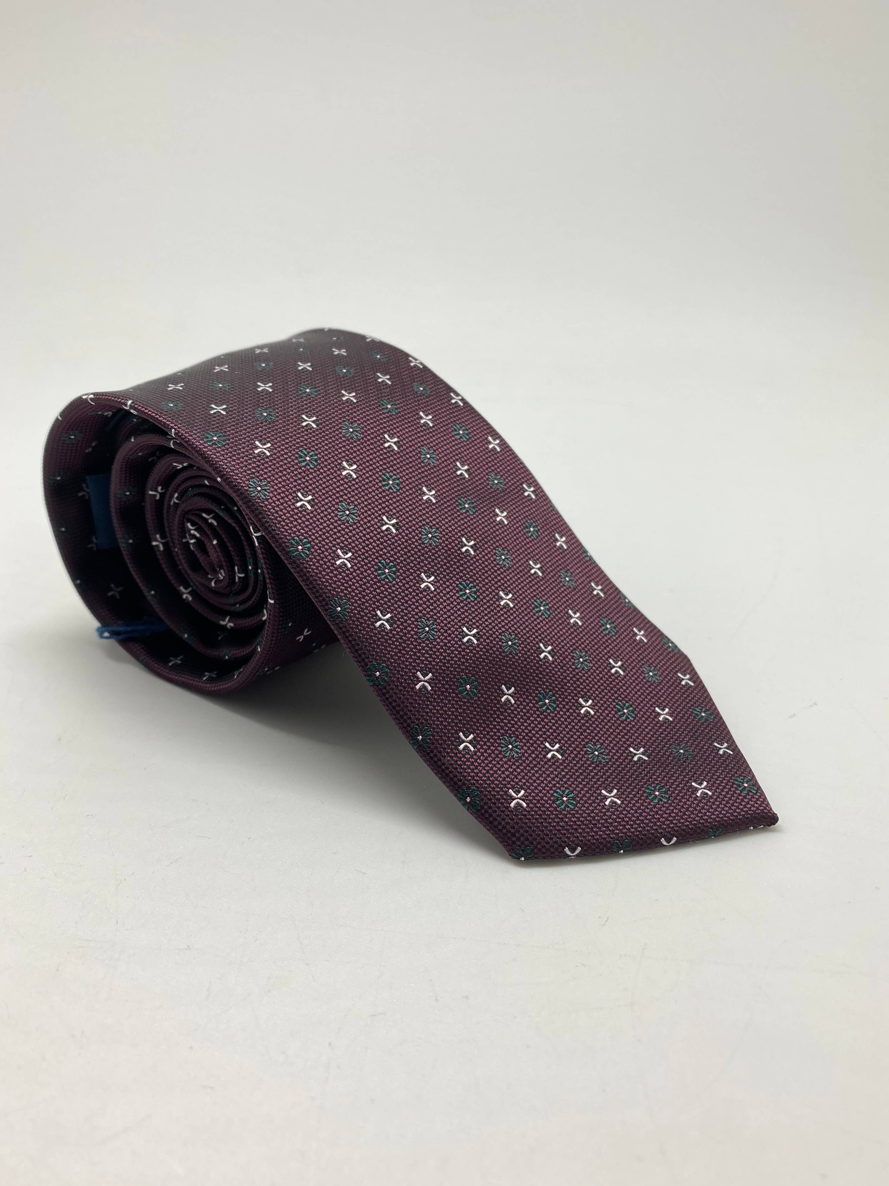 Andaluza De Corbatas SLU - Wholesale Necktie - Men's - Two Flowers Tie16