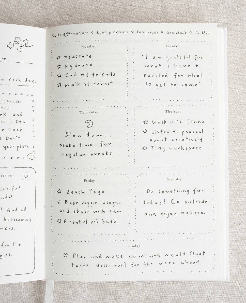 Musings from the Moon – wholesale Journal och dagbok – A Year of Coming Home – guidad dagbok för egenkärlek6