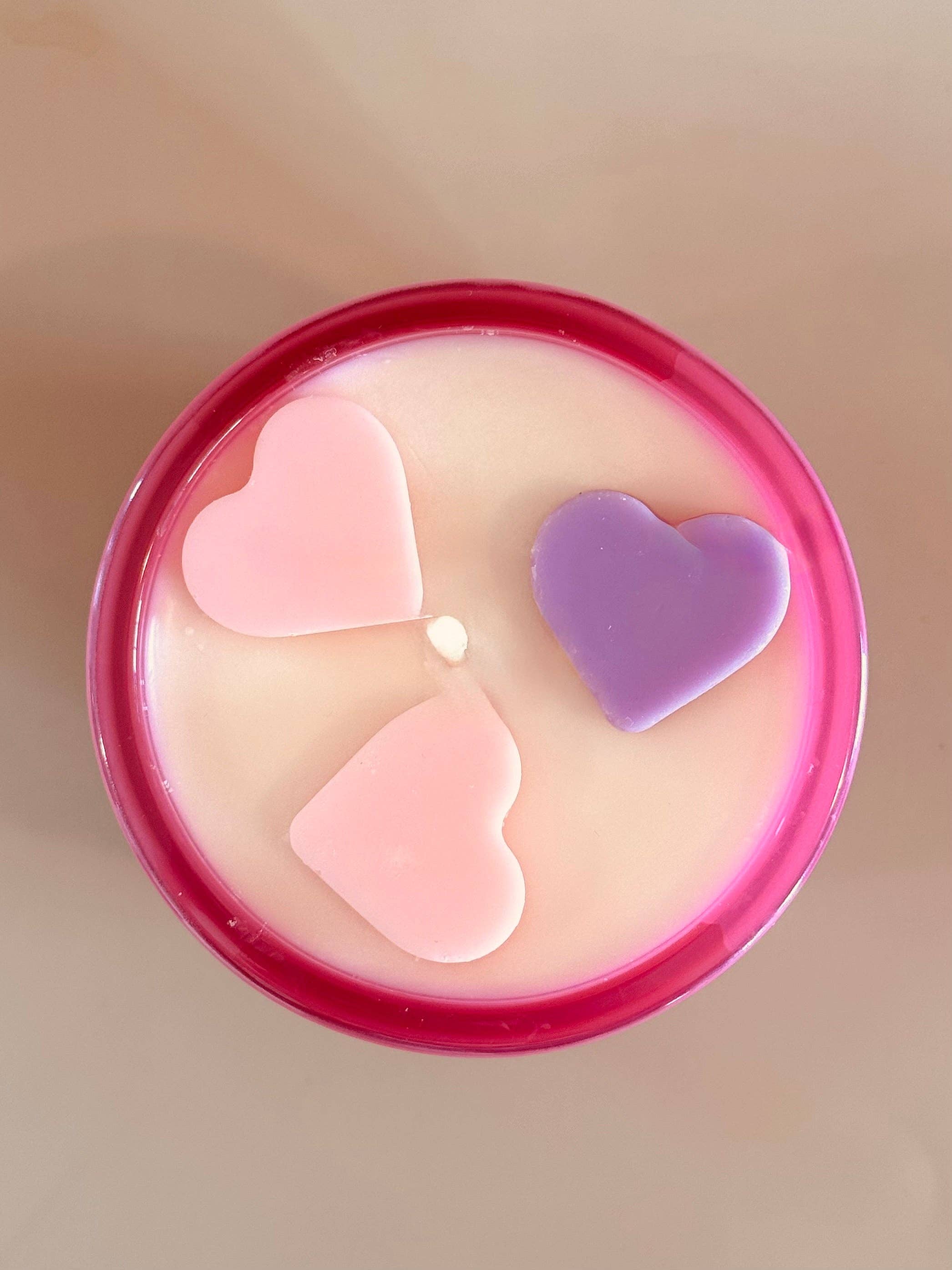 Glow Candle Co. - Wholesale Novelty Candle - Hearts Candle2