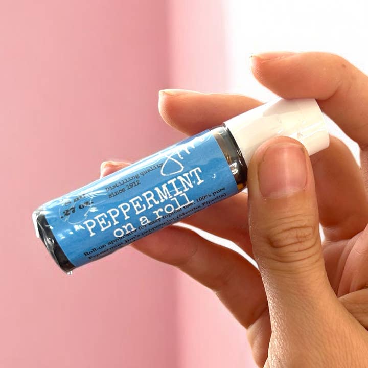 Farm destilleret pebermynteolierulle for engroshandel hos Peppermint Jim