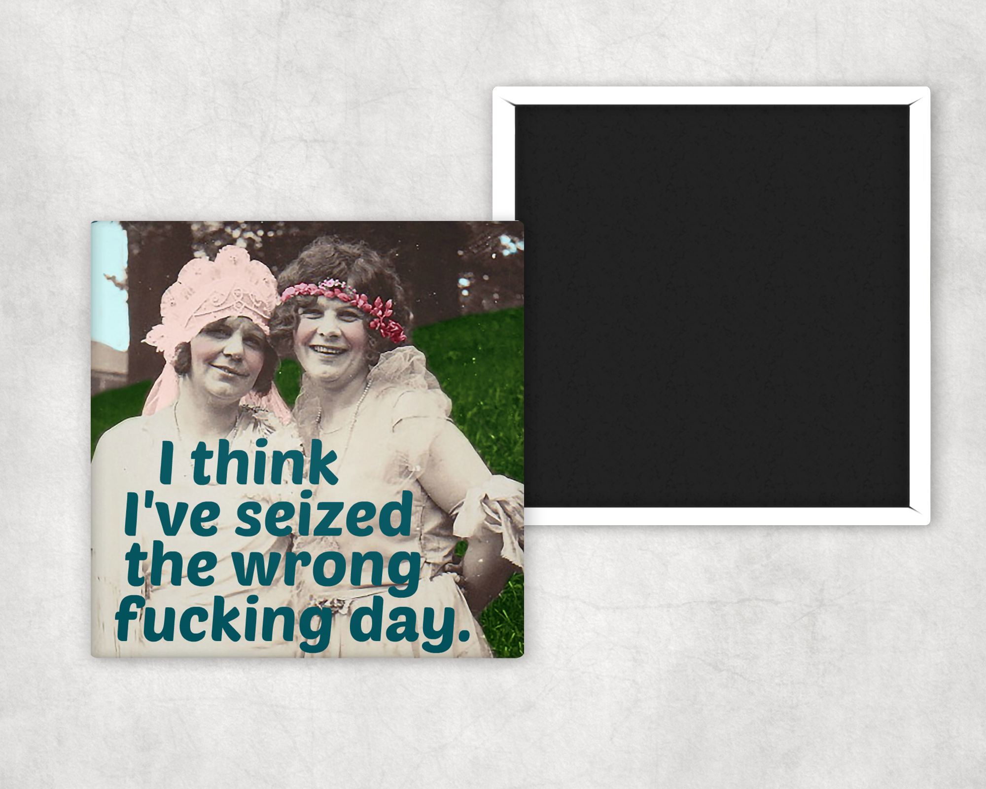 Raven's Rest Studio - Wholesale Magnet - Fridge Magnet. I Think I've Seized The Wrong Fucking Day1