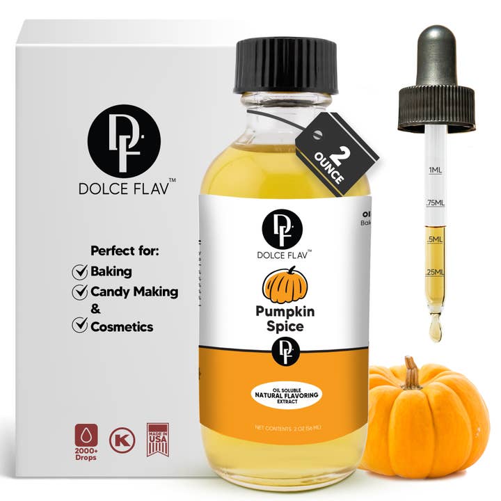 Oil Soluble Pumpkin Spice Flavoring for wholesale by Dolce Flav