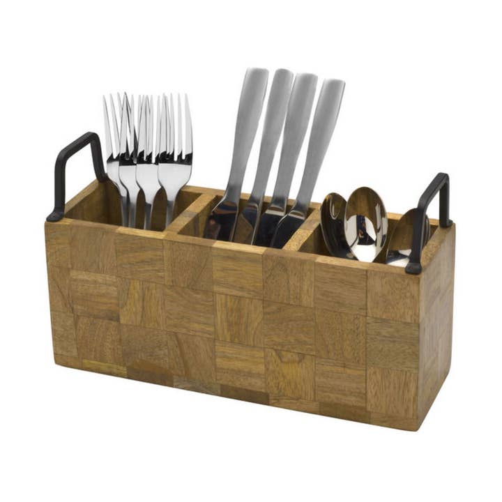 Mikasa Grmt Bscs Avery Flatware Caddy Open Stock for wholesale by Fitz and Floyd® Mikasa® Pfaltzgraff®