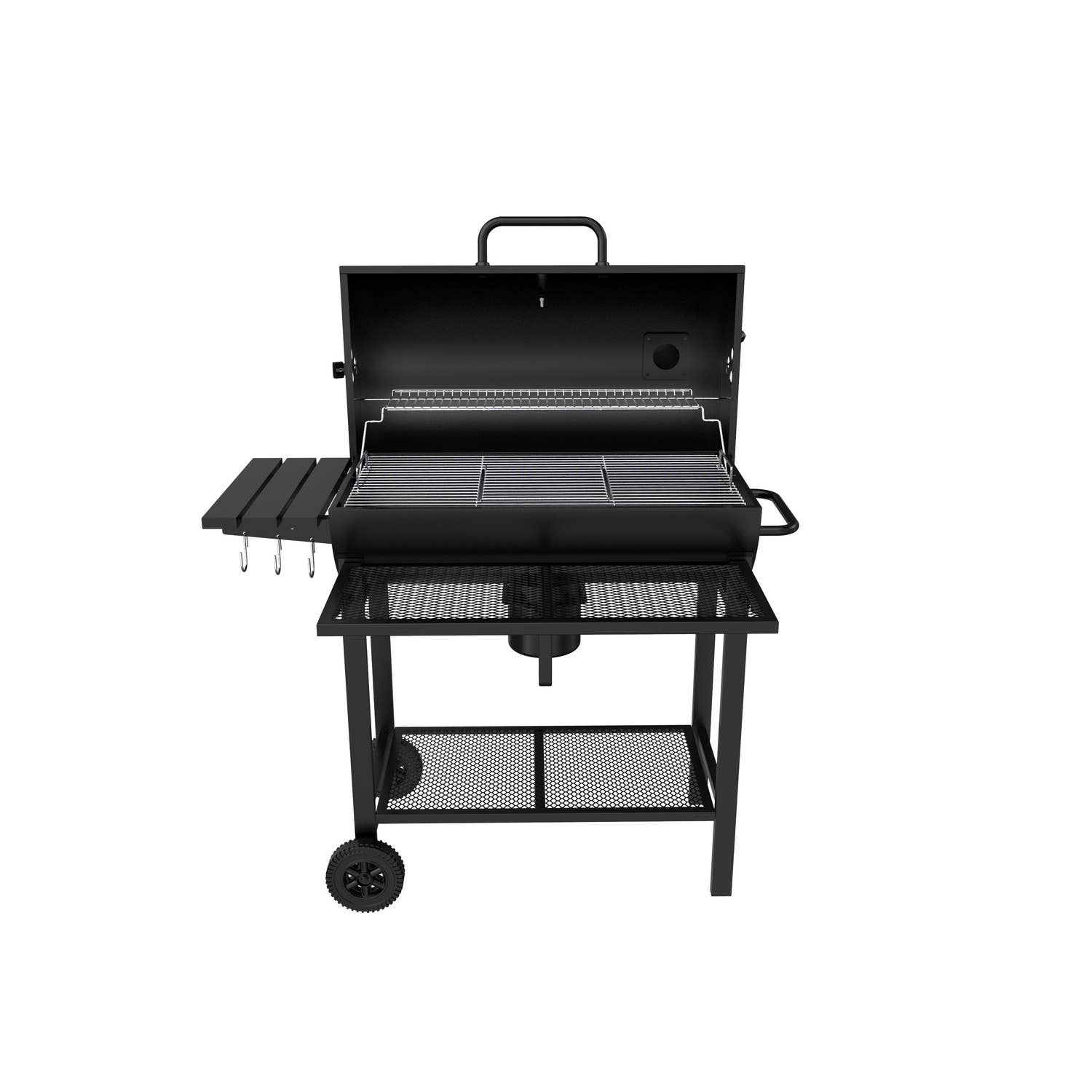 PROF - Wholesale Outdoor Grill Tools - 2-IN-1 BARBECUE GRILL AND SMOKER5