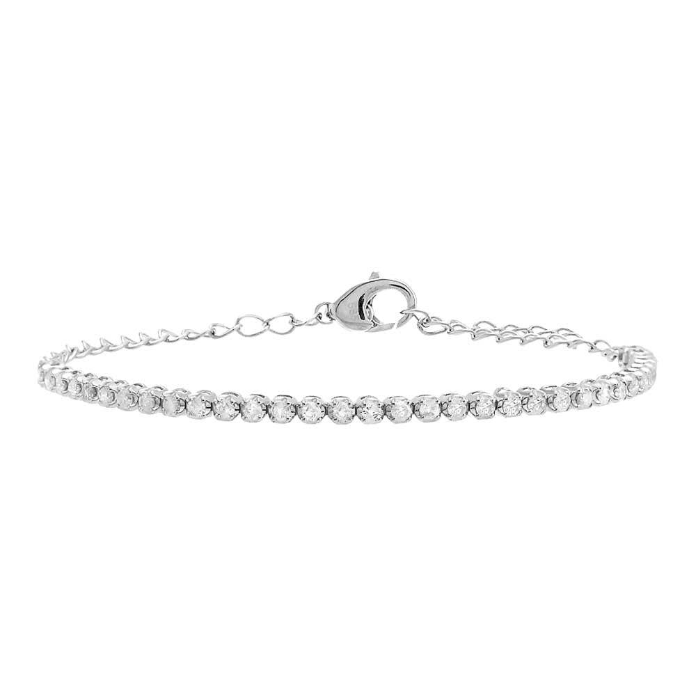 By Adina Eden - Wholesale Tennis Bracelet - Mini Diamond Tennis Bracelet 14K5