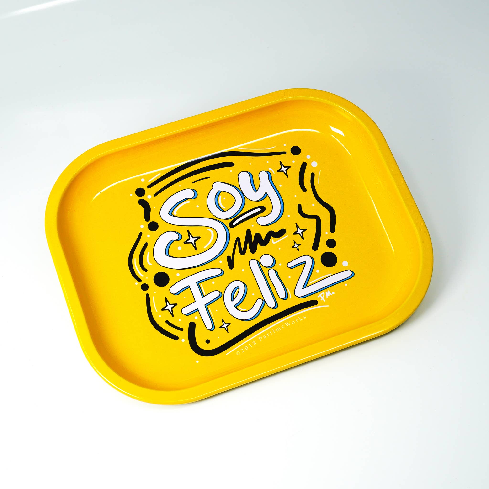 PARTIMEWORKS - Wholesale Decorative Tray - Soy Feliz Novelty Tray20