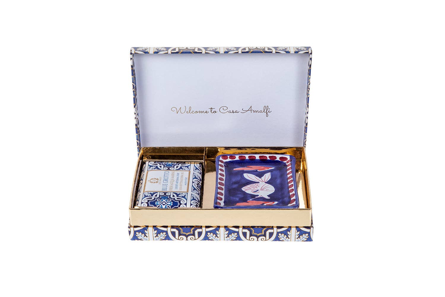 Casa Amalfi - Wholesale Gift Box - Blue Grotto Gold Single Gift Box0