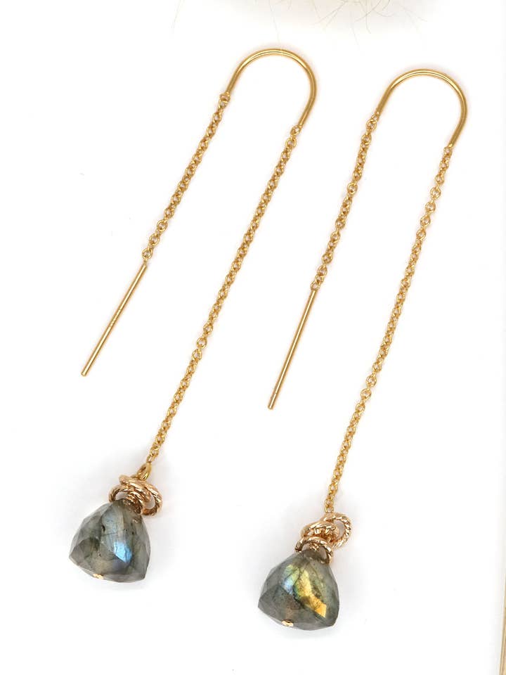 Spectral Threader Earrings for wholesale by Mickey Lynn