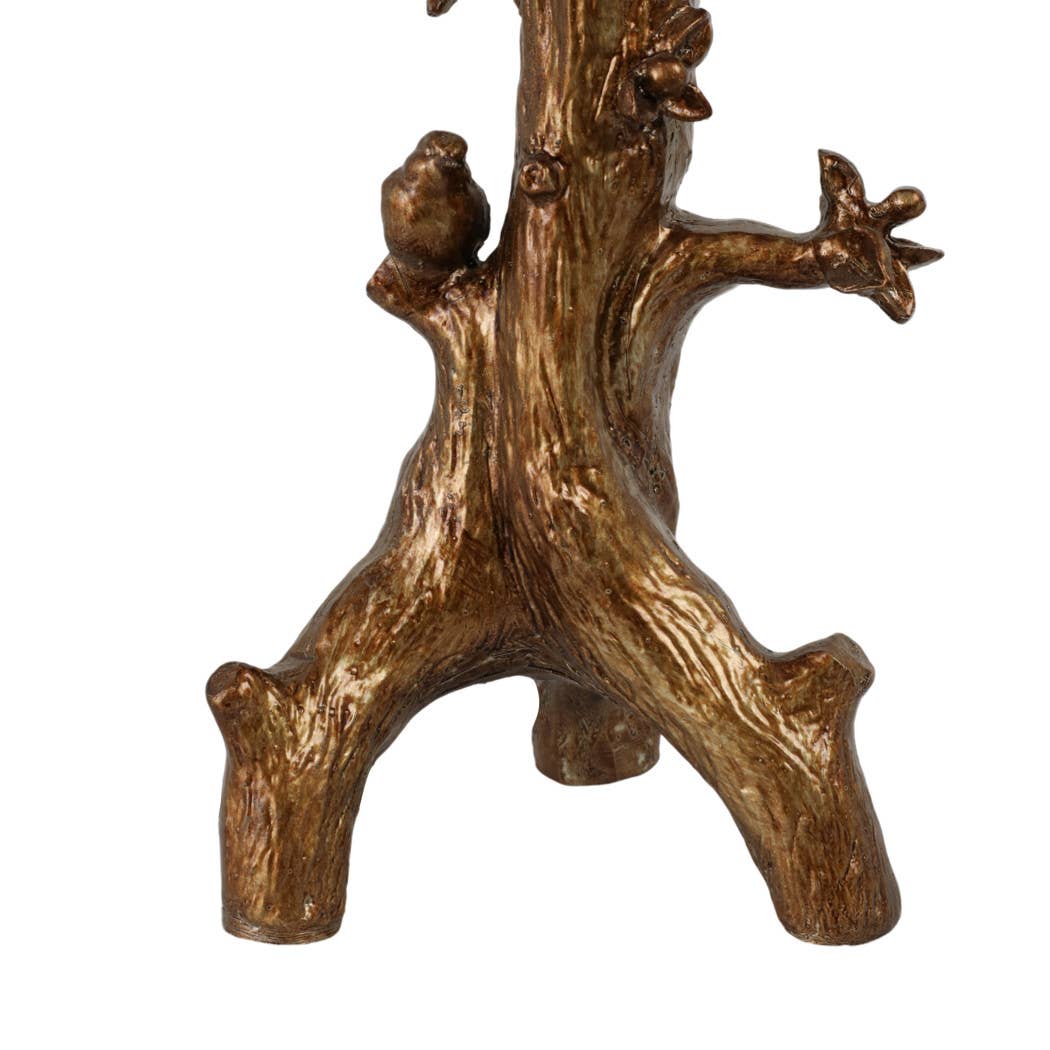 Sagebrook Home - Wholesale Accent/Desk Lamp - Table Lamp - Gold Resin Perched Birds on Branch, 28 in.6