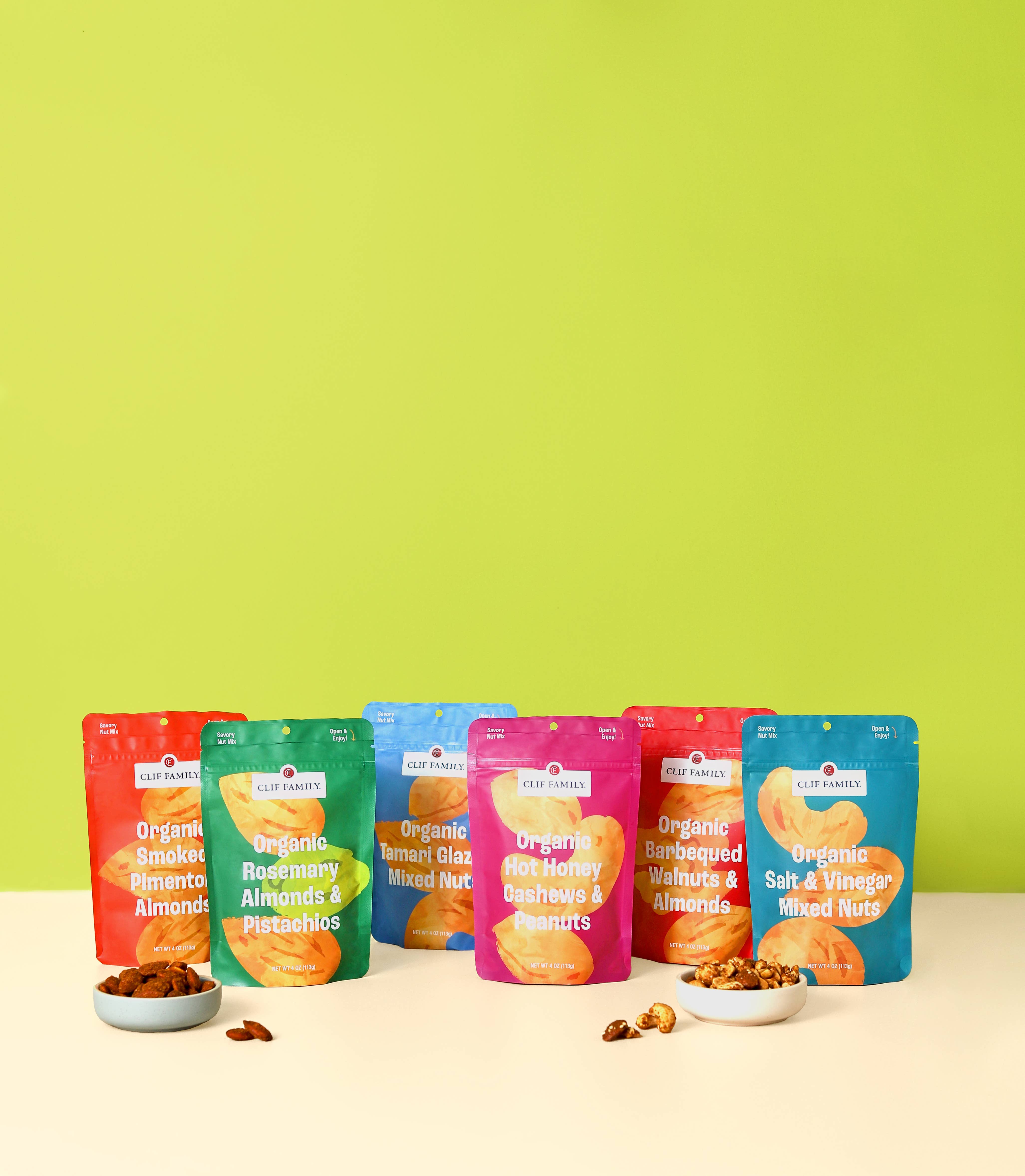 Clif Family Napa Valley, Certified B Corp Company - Wholesale Nuts - Organic Salt & Vinegar Mixed Nuts - Gluten Free2