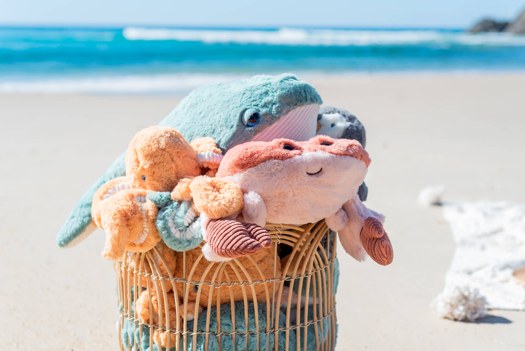 OB Designs - Wholesale Stuffed/Plush Toy - Kids & Baby - Kenzo Crab Soft Toy 15"/38cm3