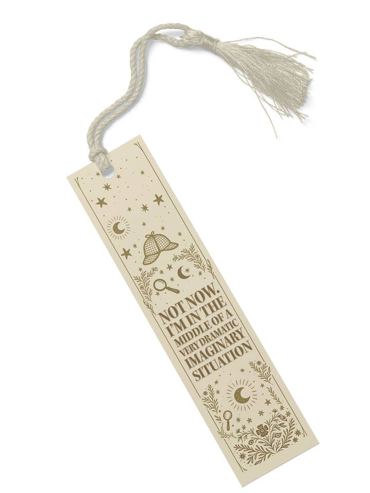 Mystisk Tofs Bokmärke – 2x8” Bokmärke, Tillverkat i USA för wholesale av Tiramisu Paperie