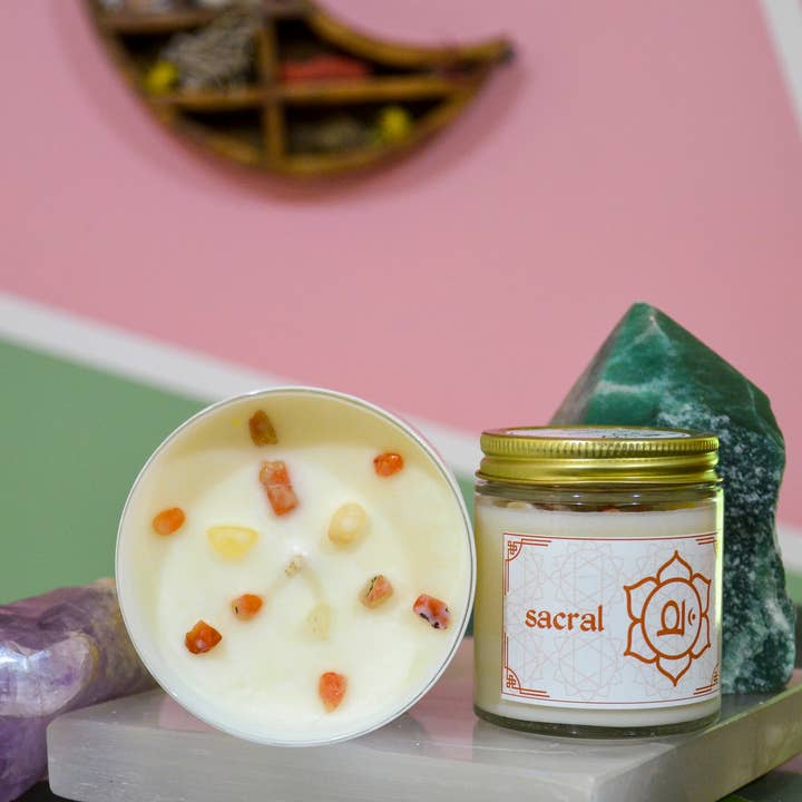 Sacral Chakra (Spiced Orange) for wholesale by Harvey Mountain Alchemy