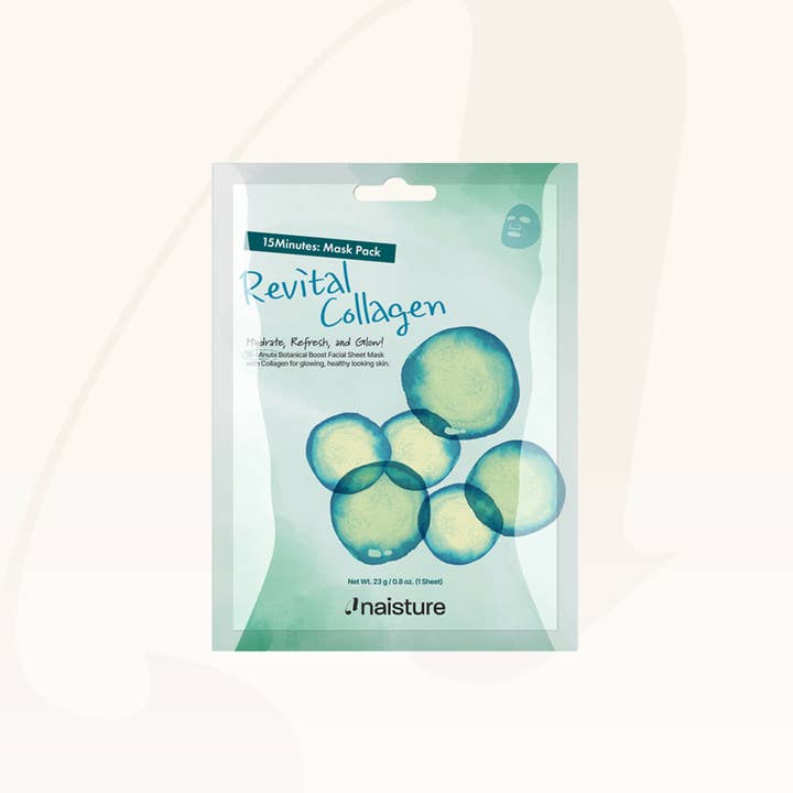 Revital Collagen Sheet Mask (10pc) for wholesale by Naisture