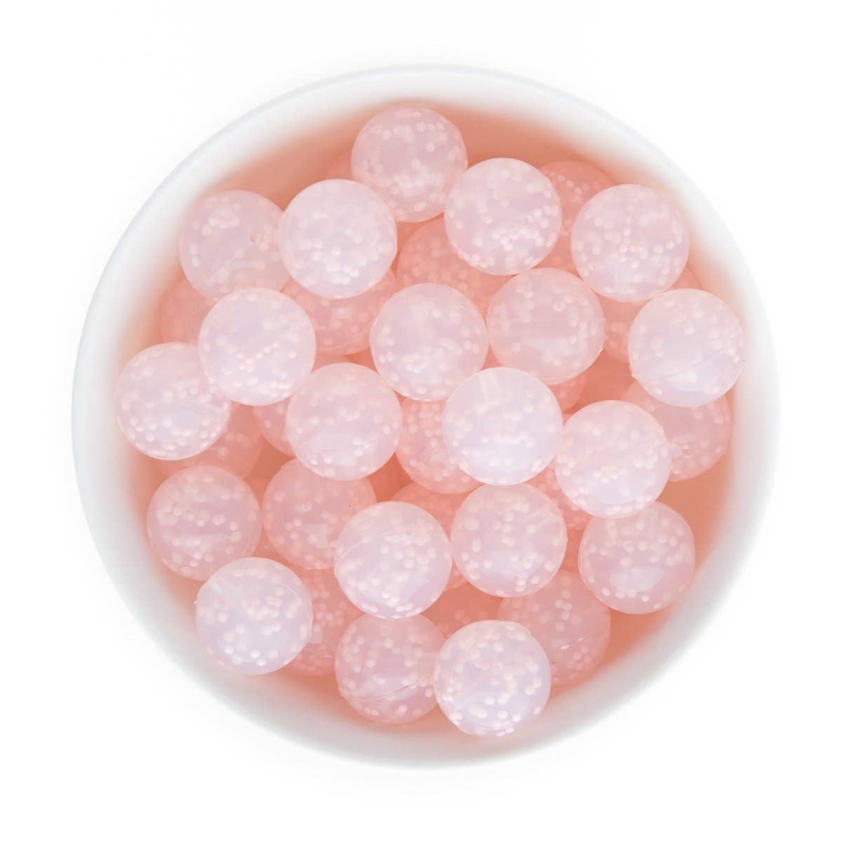 Cara & Co Silicone Craft Supply - Wholesale Craft Supplies - Sprinkle Silicone Round Beads - Loose Beads5