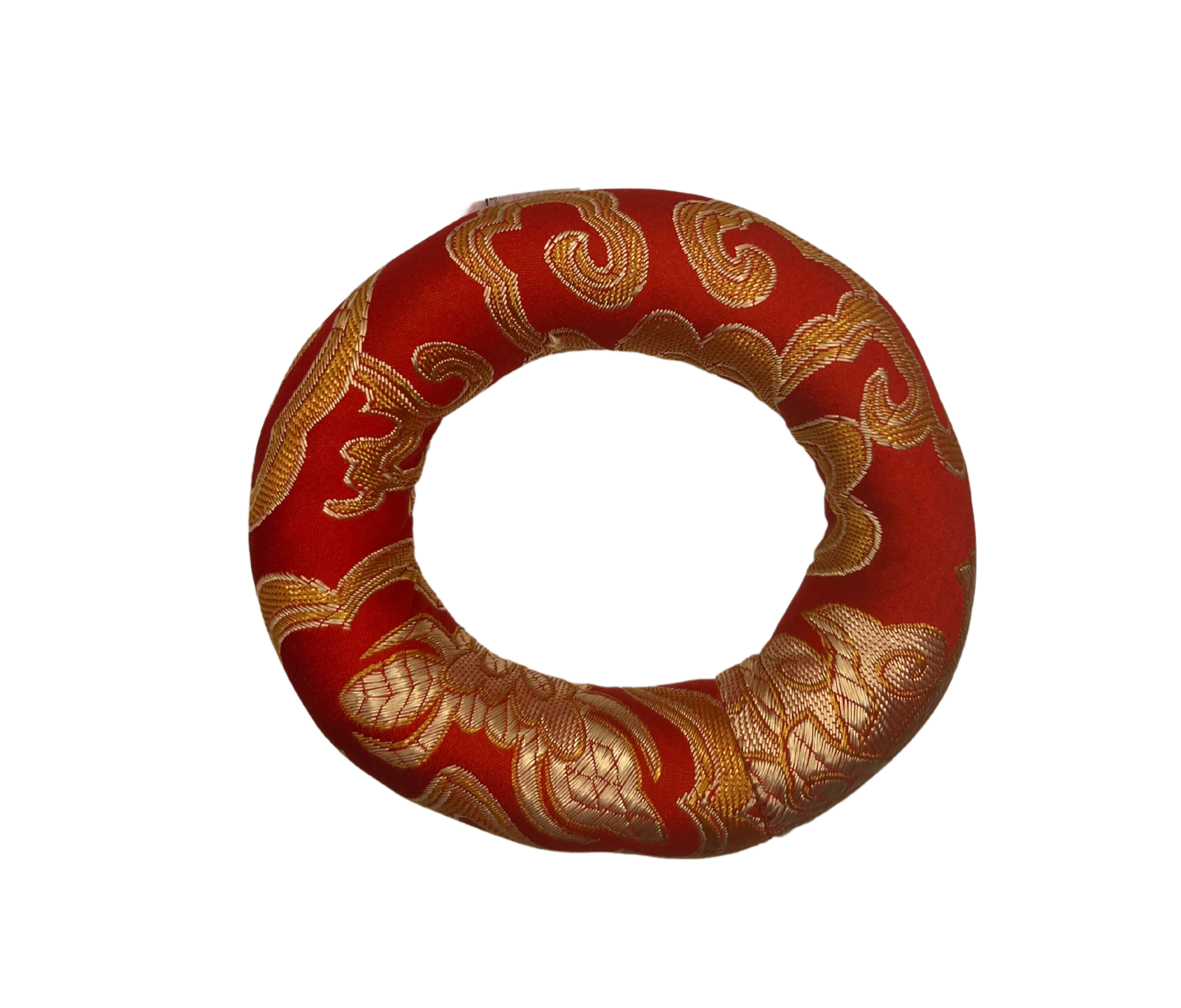 Tika - Wholesale Meditation Supplies - Silk Ring Cushion for Singing Bowl - Small0