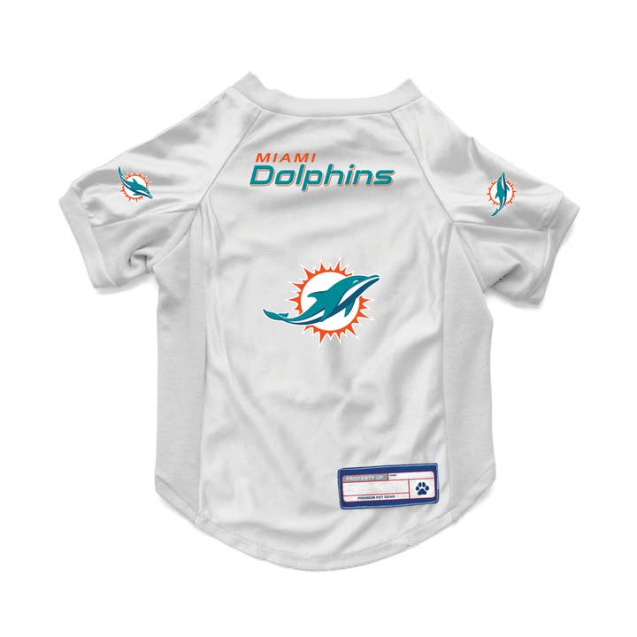 NFL Miami Dolphins Pet Stretch Jersey for wholesale by Little Earth Productions