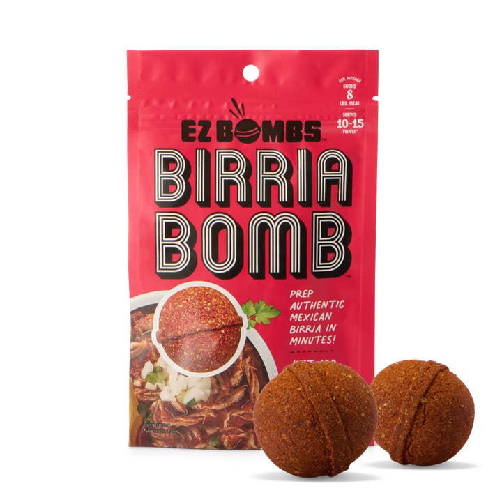EZ Bombs - Wholesale Dried Spice Mix - EZ Bombs Birria Bombs 2-Pack (24 Units Per Case)
