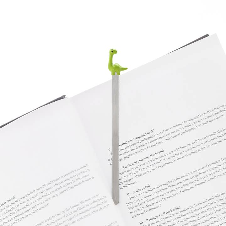 Anew International Corp. - Wholesale Bookmark - GREEN DINO BOOKMARK