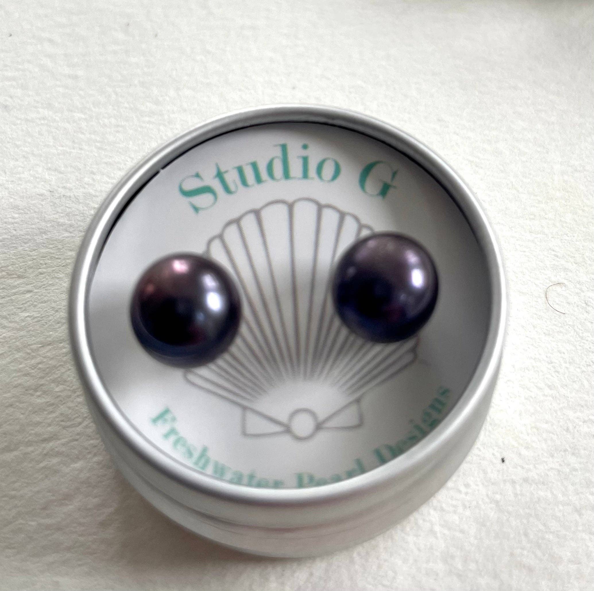 Studio G - Wholesale Stud/Post Earrings - #101- 7-8mm Freshwater Pearl Stud4