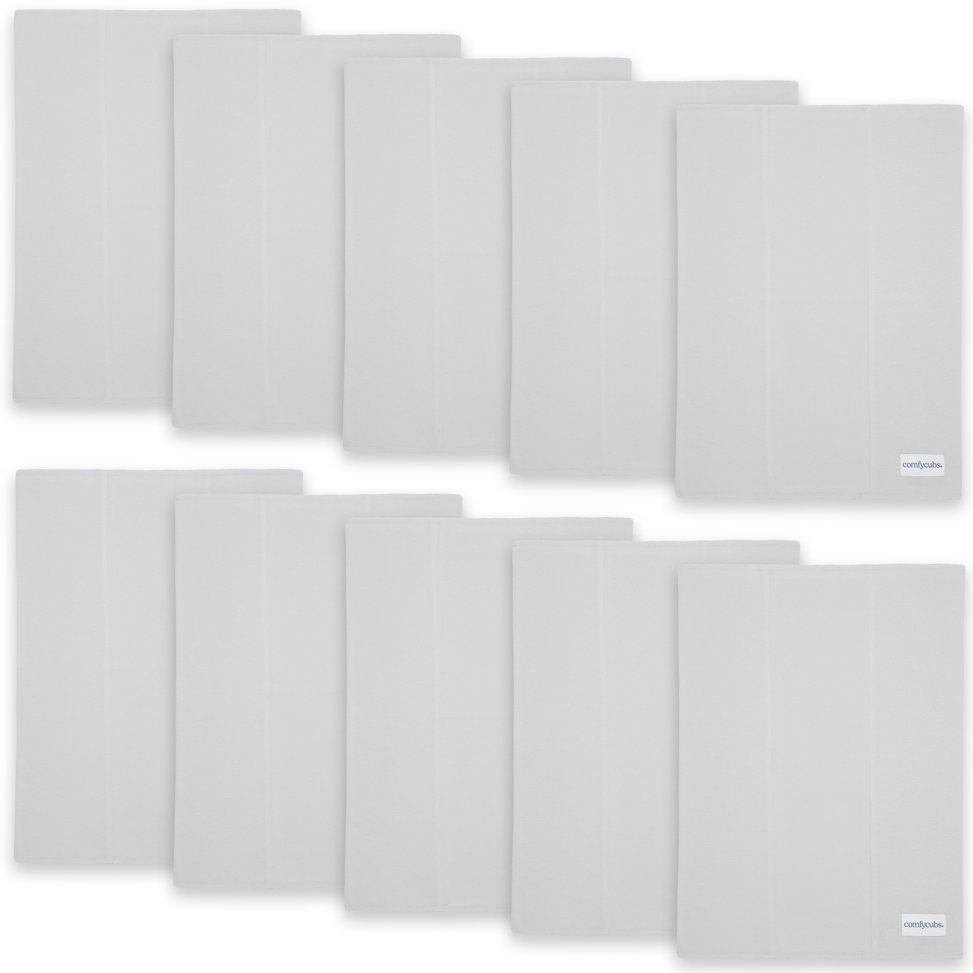 Comfy Cubs - Wholesale Burp Cloth - Baby - Baby Burp Cloths Set, Large 6-Layer, 100% Cotton Comfy Cubs29