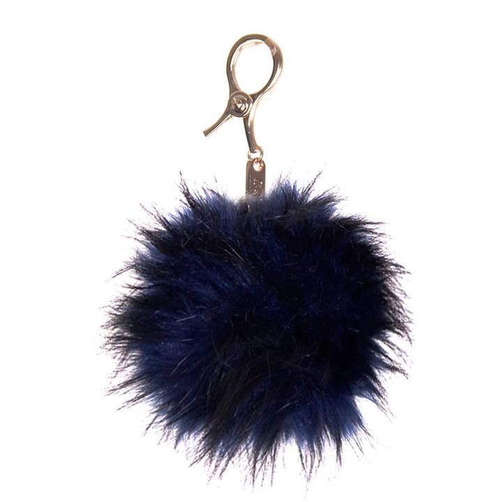 Hana – wholesale Keychain – Women's – C.C Fur Ball Bag Key Chain5