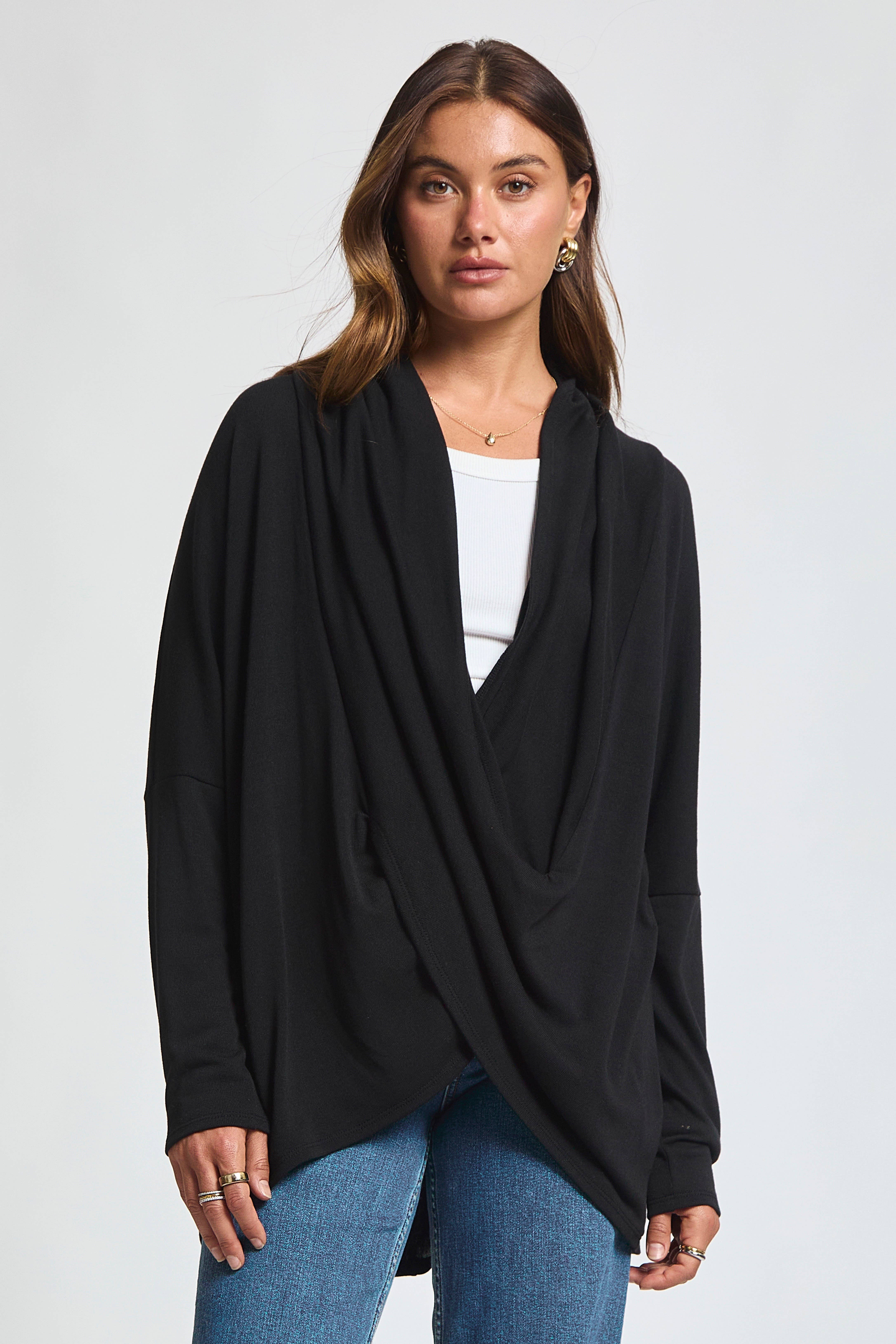 Dear Scarlett - Wholesale Tunic - Women's - Soft Drape Hacci Wrap19