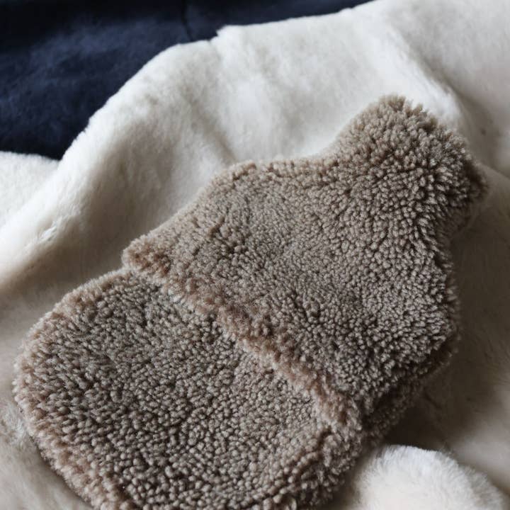 Owen Barry Ltd – wholesale Hot/cold compress – Hot Water Bottle Cover Swedish Taupe Brown | 2L Standard by Owen Barry2