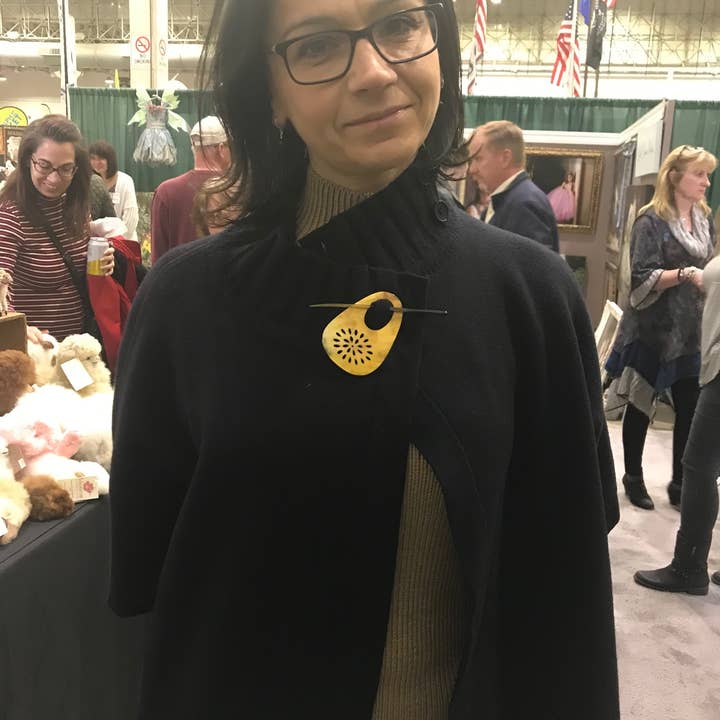 Blossom Inspirations - Wholesale Brooch - Pierced Scarf Pin8