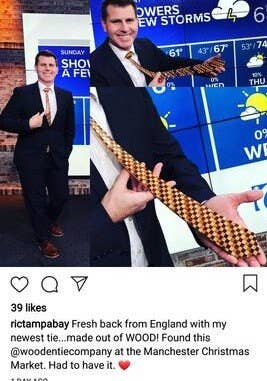 WOODEN TIES & GIFTS – Engroshandel Slips - Herre – Slips af Træ - ternet1