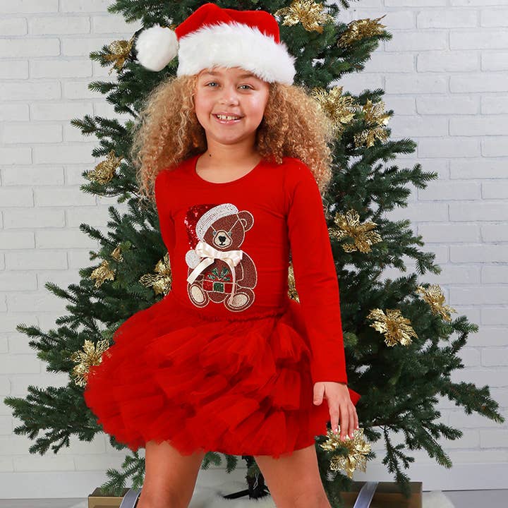 Santa Teddy for wholesale by Ooh! La, La! Couture