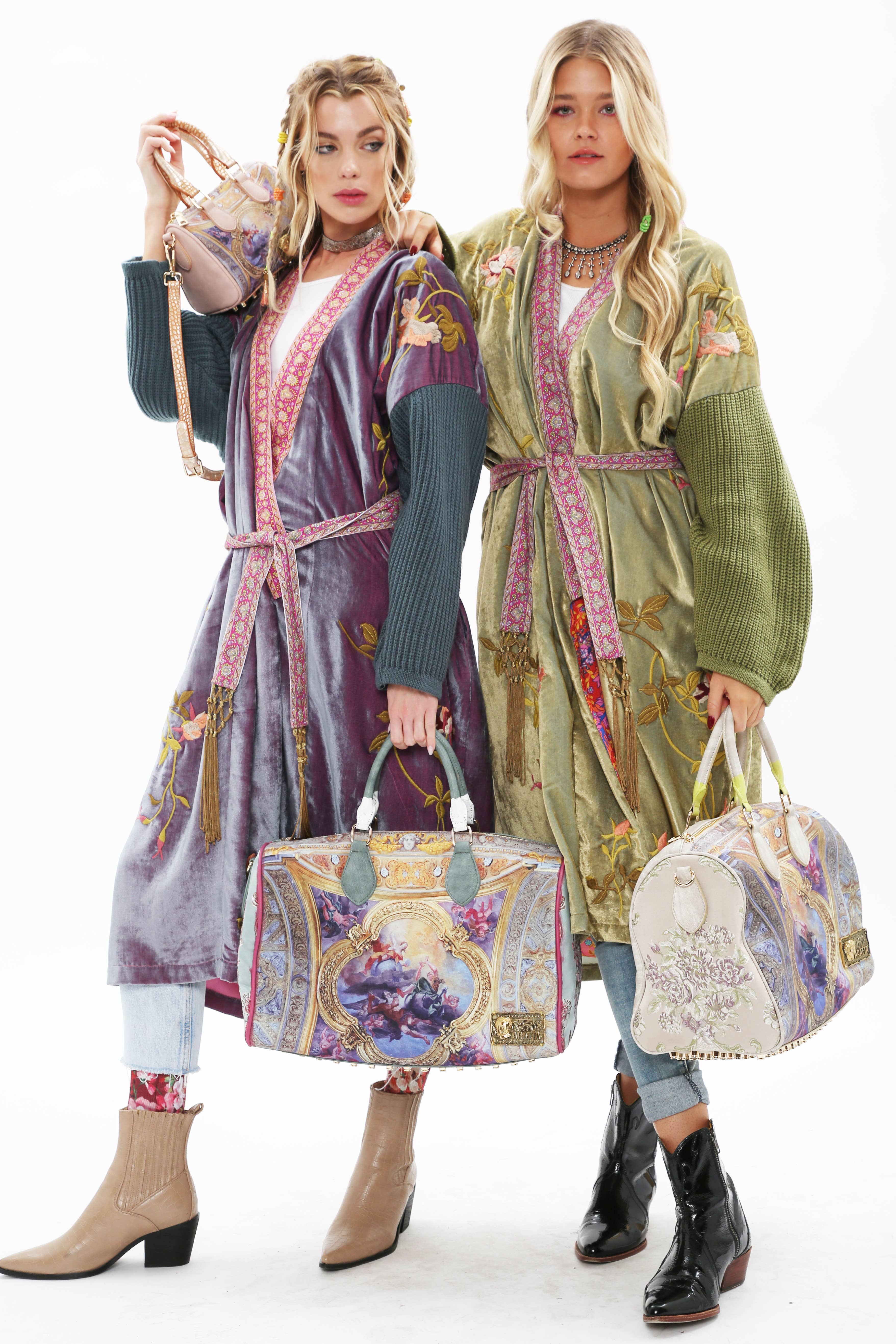 Grape Jam Something Magical Velvet Coat for wholesale on Faire11