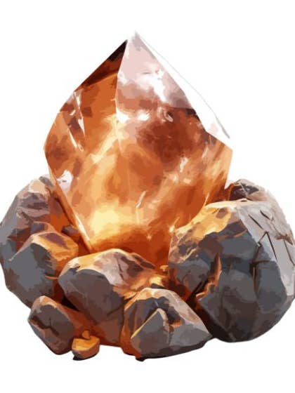 Anillo de Perla de Topacio Azul en Bruto para venta al por mayor de Hi Handmade