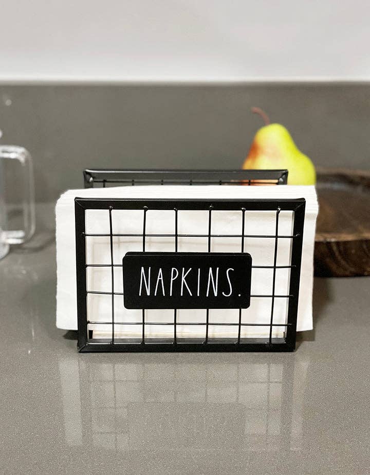 DesignStyles Home – Engroshandel Servietholder – Rae Dunn Servietholder1