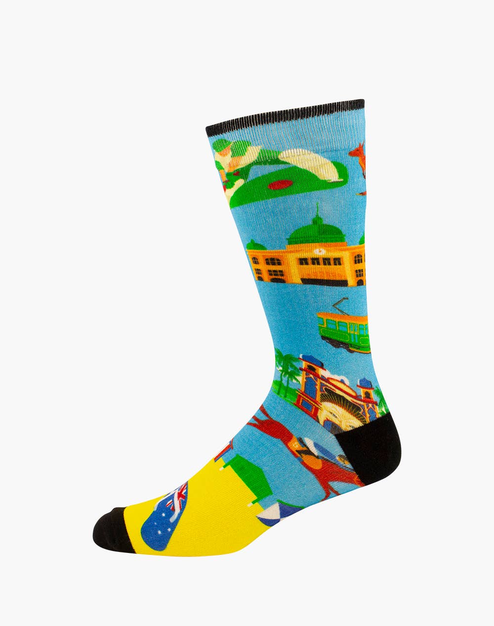 MULTI MENS MELBOURNE BAMBOO SOCK for wholesale on Faire