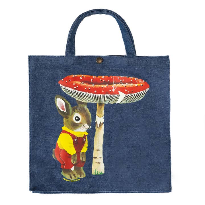 3P4 x Richard Scarry® - I Am A Bunny Market Tote for wholesale by Three Potato Four