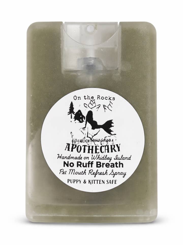 No Ruff Breath Mouth Refresh Spray for wholesale by On the Rocks Apothecary