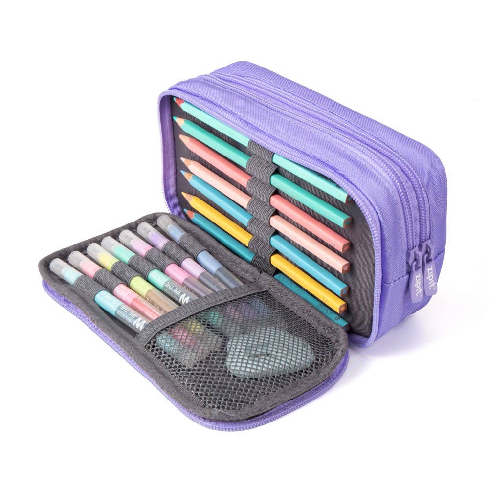 ZIPIT - Wholesale Pencil Case/Pouch - ZIPIT Half & Half Pencil Case, Aesthetic Pouch17