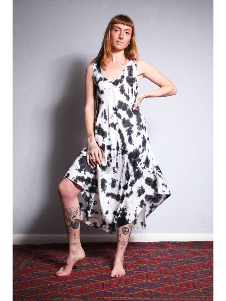 Emma's Emporium – wholesale Dress – Women's – SS004 Tie Dye Bias Cut Dress10