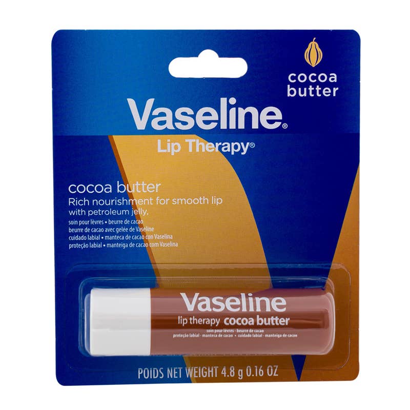 Deluxe Import Trading - Wholesale Lip Balm - Vaseline Lip Therapy Lip Balm - 0.16oz/4.8g - Cocoa Butter0