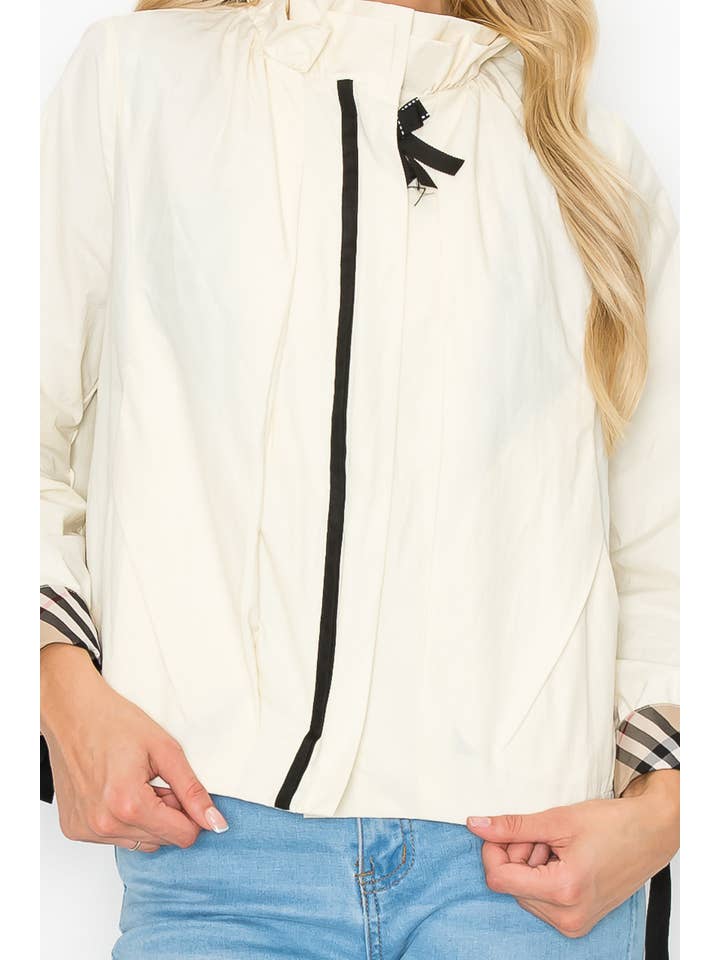 Joh Apparel - Wholesale Jacket - Women's - Jessica Jacket with Plaid Inside Lining10