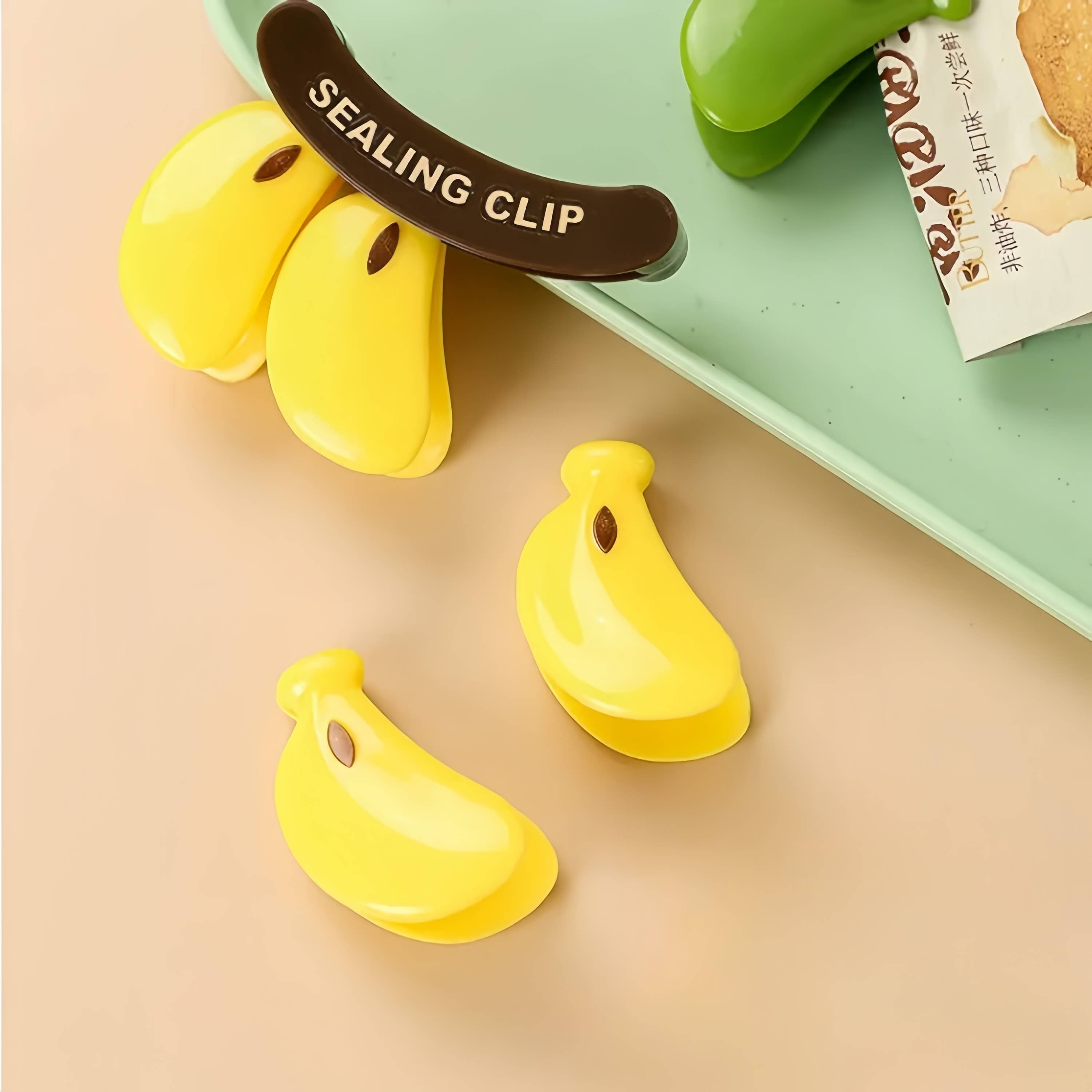 Otterware - Wholesale Kitchen Tool/Gadget - Magnetic Banana Multi-Clips (Set of 3 Sealers)11