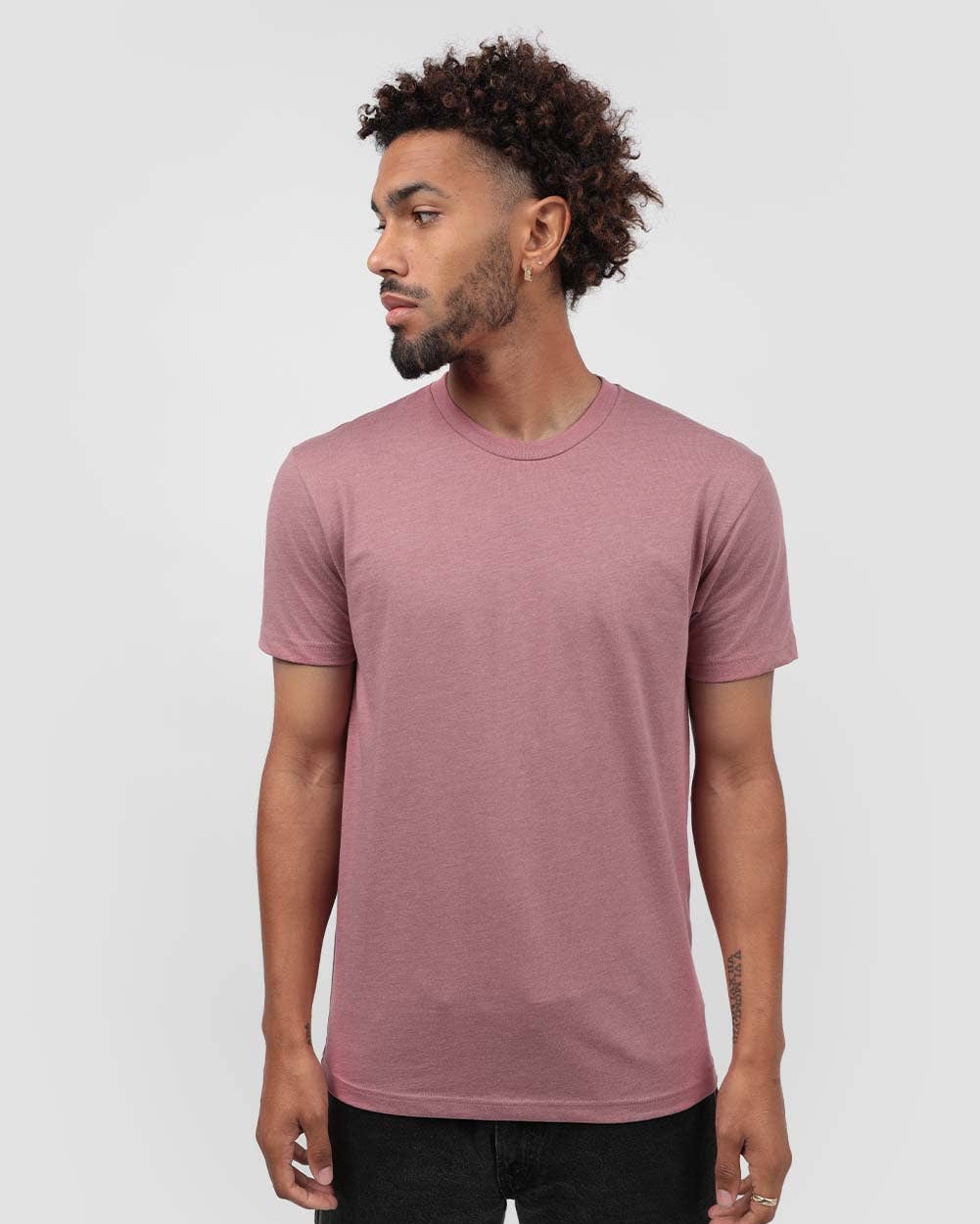 INTO THE AM - Wholesale T-Shirt - Men's - Men's Premium Fitted Plain Blank T-Shirt10