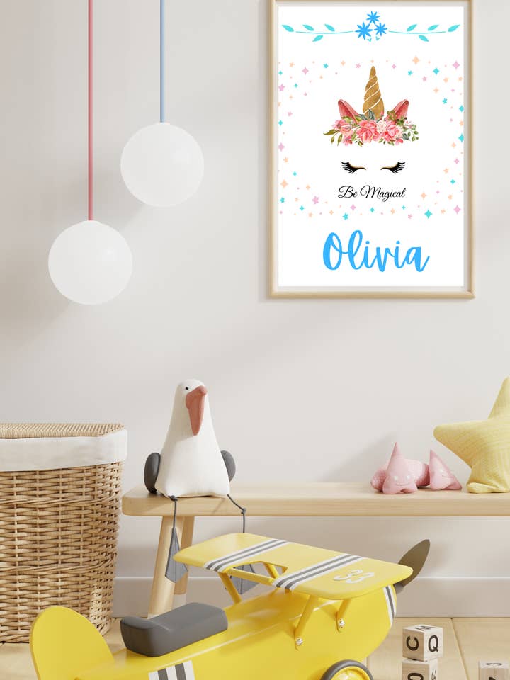 Enhörning-tryck för wholesale av Poweress Designs