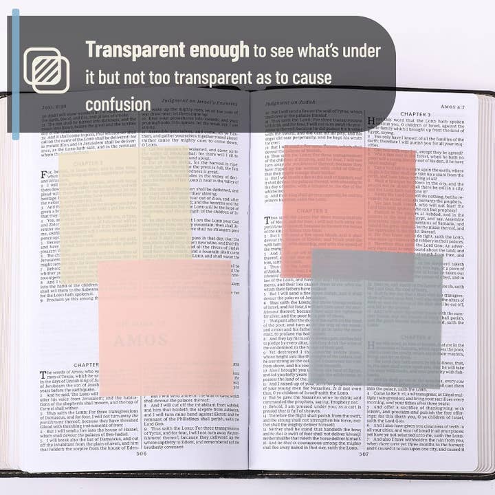 Mr. Pen - Wholesale Sticky Notes - Mr. Pen- Transparent Sticky Notes, 3x3, 200 Sheets,4