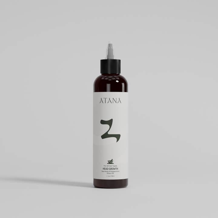 Head Growth: Sea Moss & Peppermint Elixir Oil for wholesale by ATANA HEAD SPA, LLC