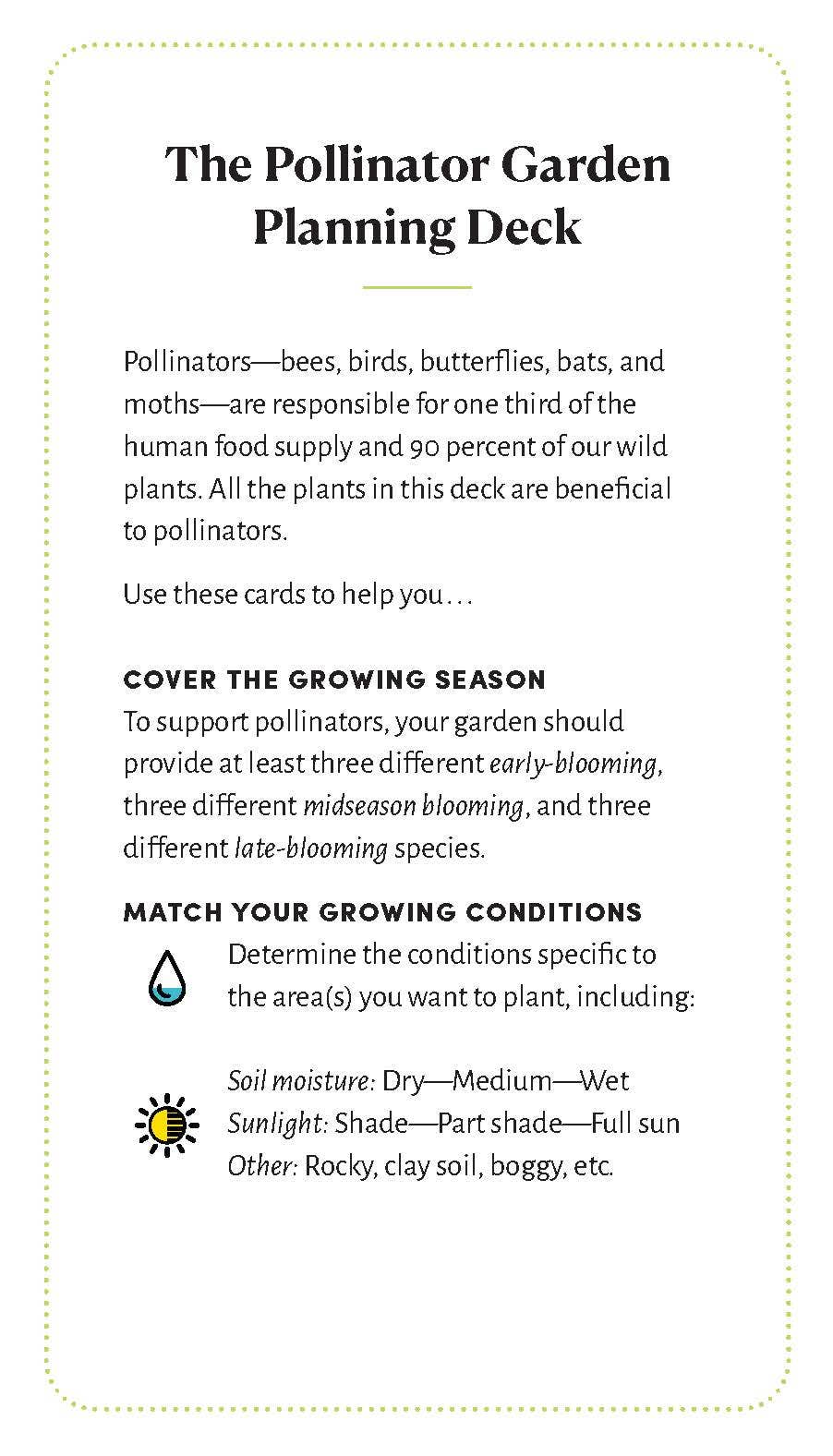 Chronicle Books - Wholesale Card Game - Pollinator Garden Planning Deck1