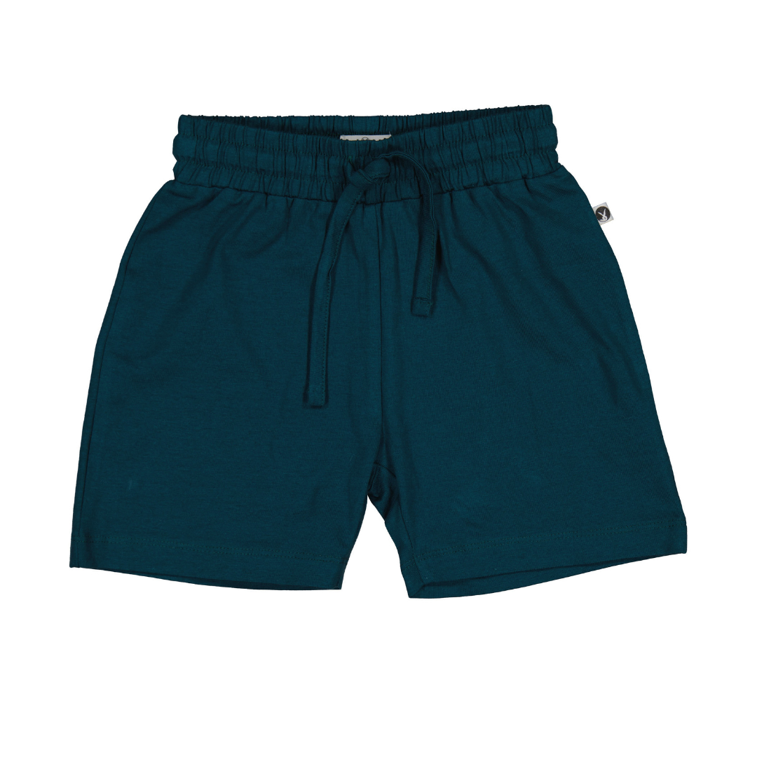Burrow & Be Australia - Wholesale Shorts – Kids - Leo Shorts- Teal1