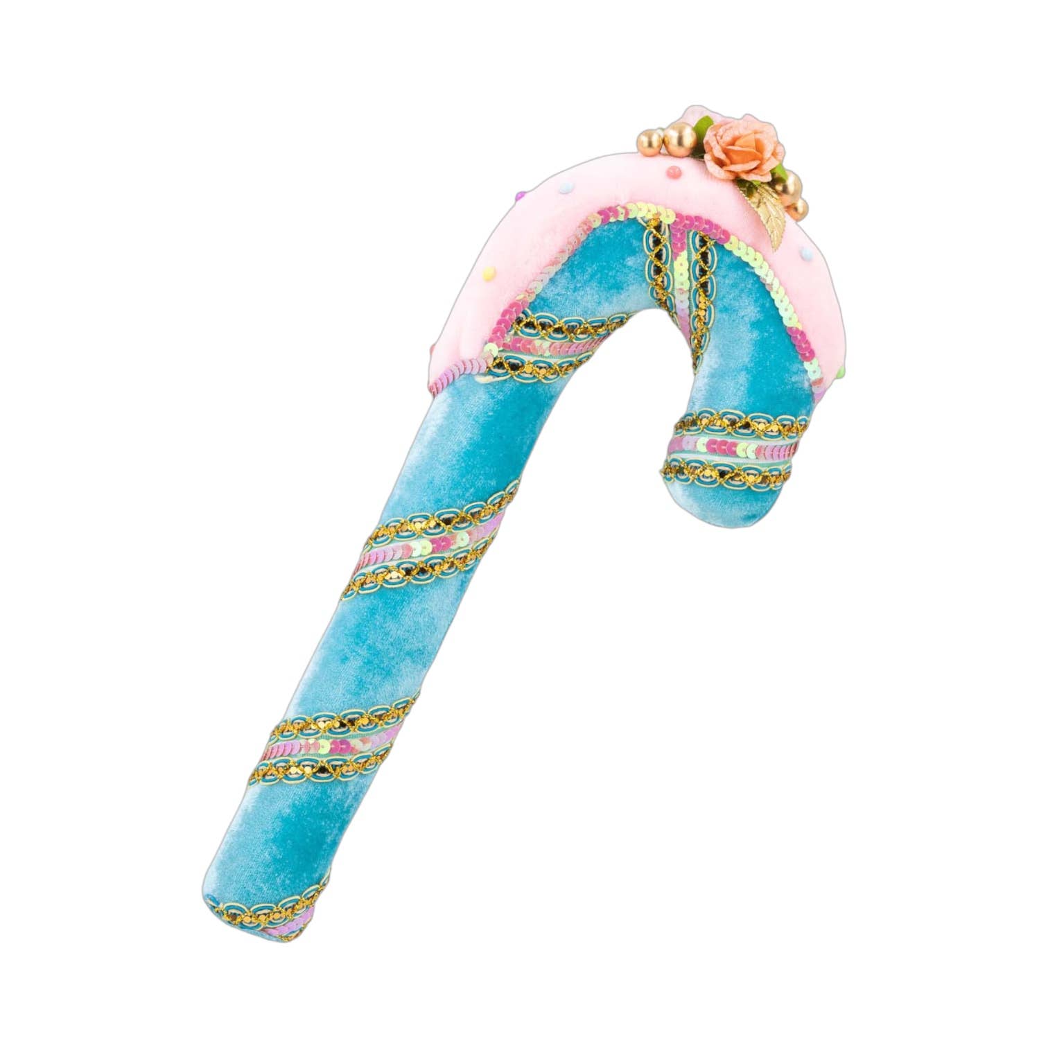 December Diamonds – Großhandel Weihnachtsschmuck – 15 Zoll blauer Zuckerstangen